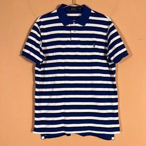 Polo Ralph Lauren Mens Striped Blue/White Shirt